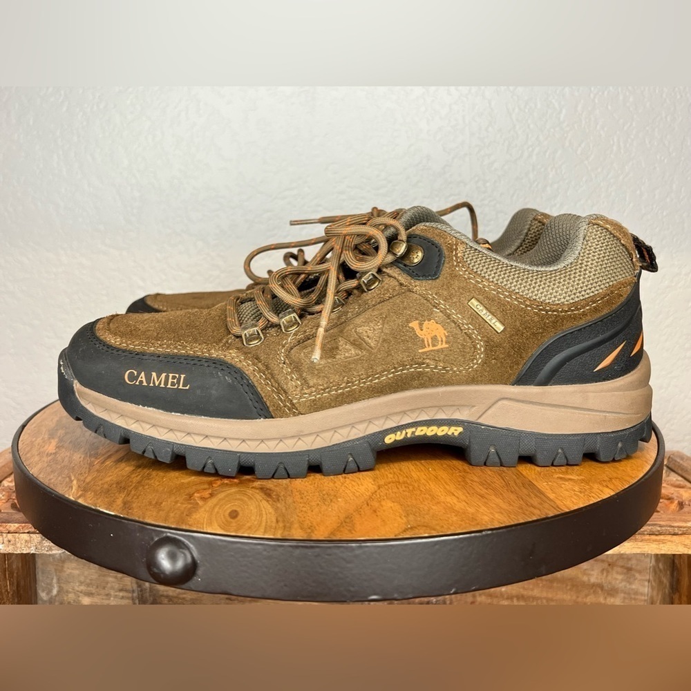 265. CAMEL CROWN Mens Hiking Shoes Breathable Non-Slip Sneakers 9